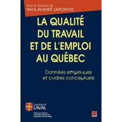 La qualité du travail et de l’emploi au Québec. Données empiriques et cadres conceptuels : Sommaire