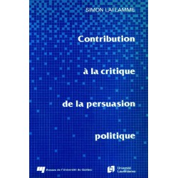 Contribution à la critique de la persuasion politique de Simon Laflamme : CHAPITRE 4. Limites de la persuasion politique