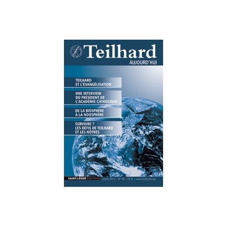 Revue Teilhard de Chardin Aujourd'hui N°46: Article 3