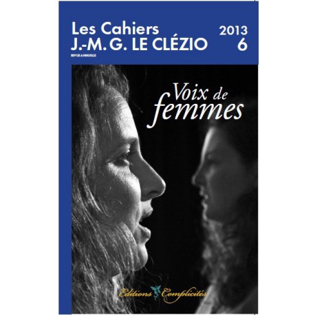 Les Cahiers Le Clézio n°6 : Sommaire