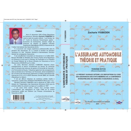 L’assurance automobile, théorie et pratique (en Afrique) de Zacharie Yigbedek : Préface
