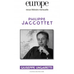 Revue Europe : Philippe Jaccottet : Chapitre 14