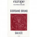 Revue Europe : Giordano Bruno et Galilée : Chapitre 3