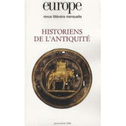 Revue littéraire Europe : Historiens de l'Antiquité : Chapitre 1