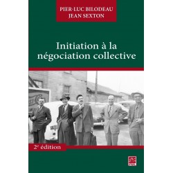 Initiation à la négociation collective 