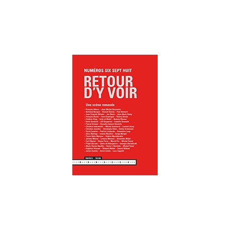 Retour d'y voir. Numéros 6, 7, 8 : Table des matières