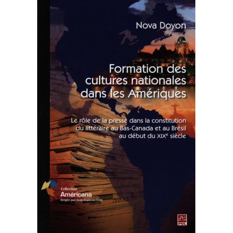 Formations des cultures nationales dans les Amériques, de Nova Doyon sur artelittera.com