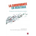 La survivance en héritage, (ss. dir.) Simon Harel, Nellie Hogikyan et Michel Peterson : Sommaire