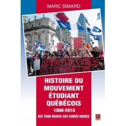 Histoire du mouvement étudiant québécois 1956-2013. Des Trois Braves aux carrés rouges, de Marc Simard : Introduction