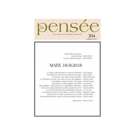 Marx, 1818-2018 : Chapitre 7